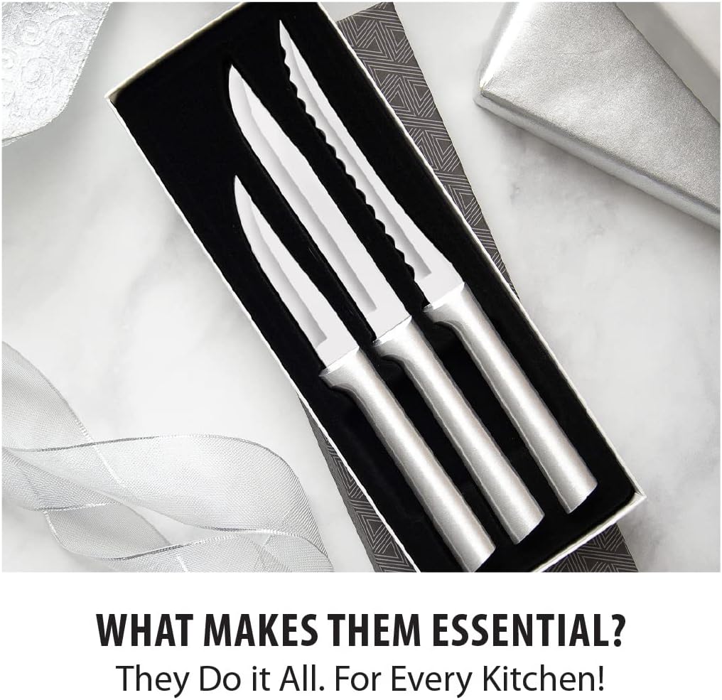 3 Piece Stainless Steel Knife Set L70394