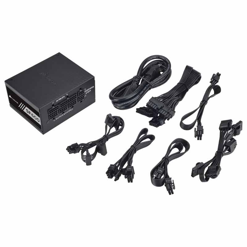 SF600 80 PLUS Gold 600W Power Supply J280444