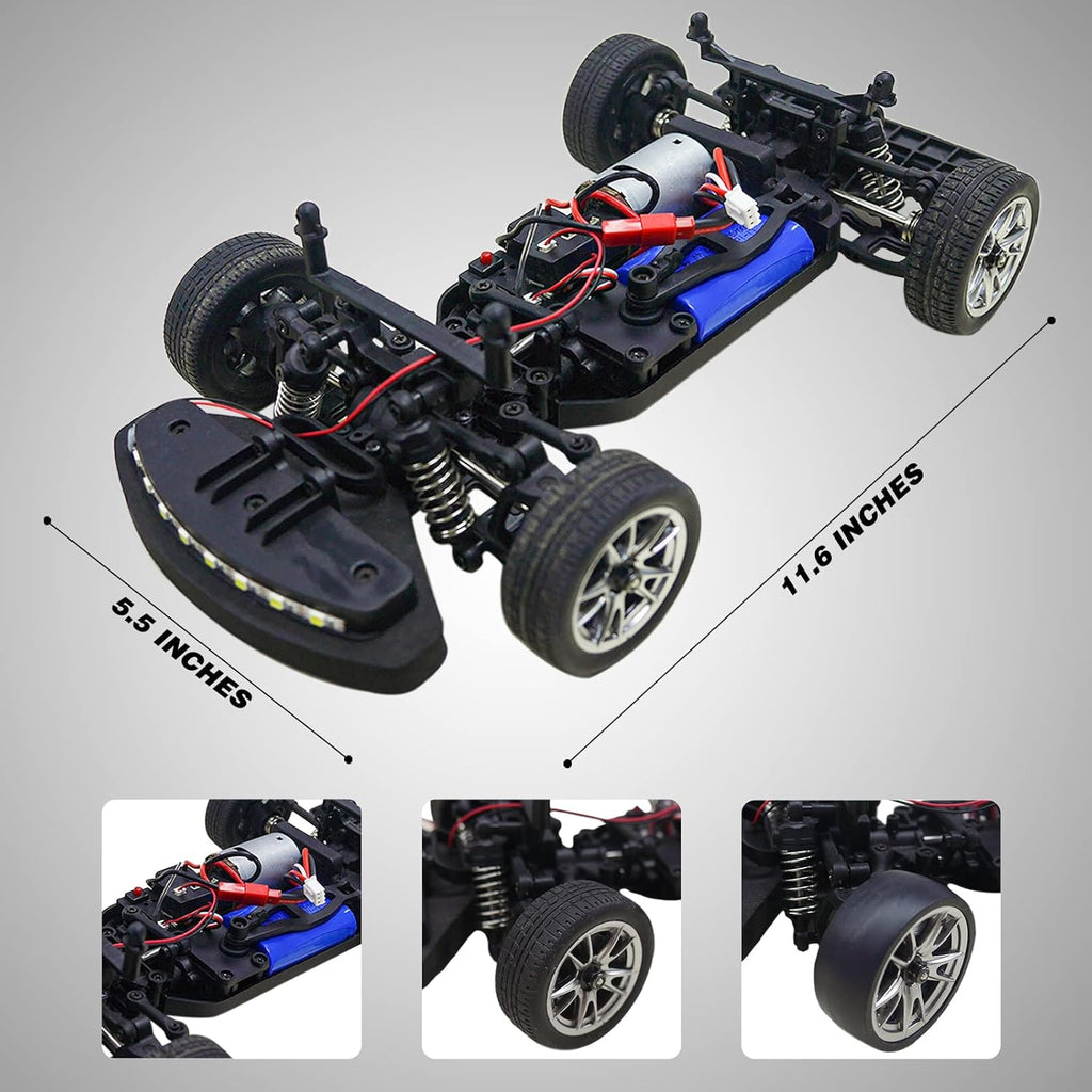 1/16 Scale RC Drift Car 2.4GHz High Speed Offroad C1465