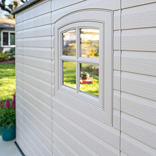 8 x 15 Ft. Outdoor Storage Shed, Desert Sand P1389