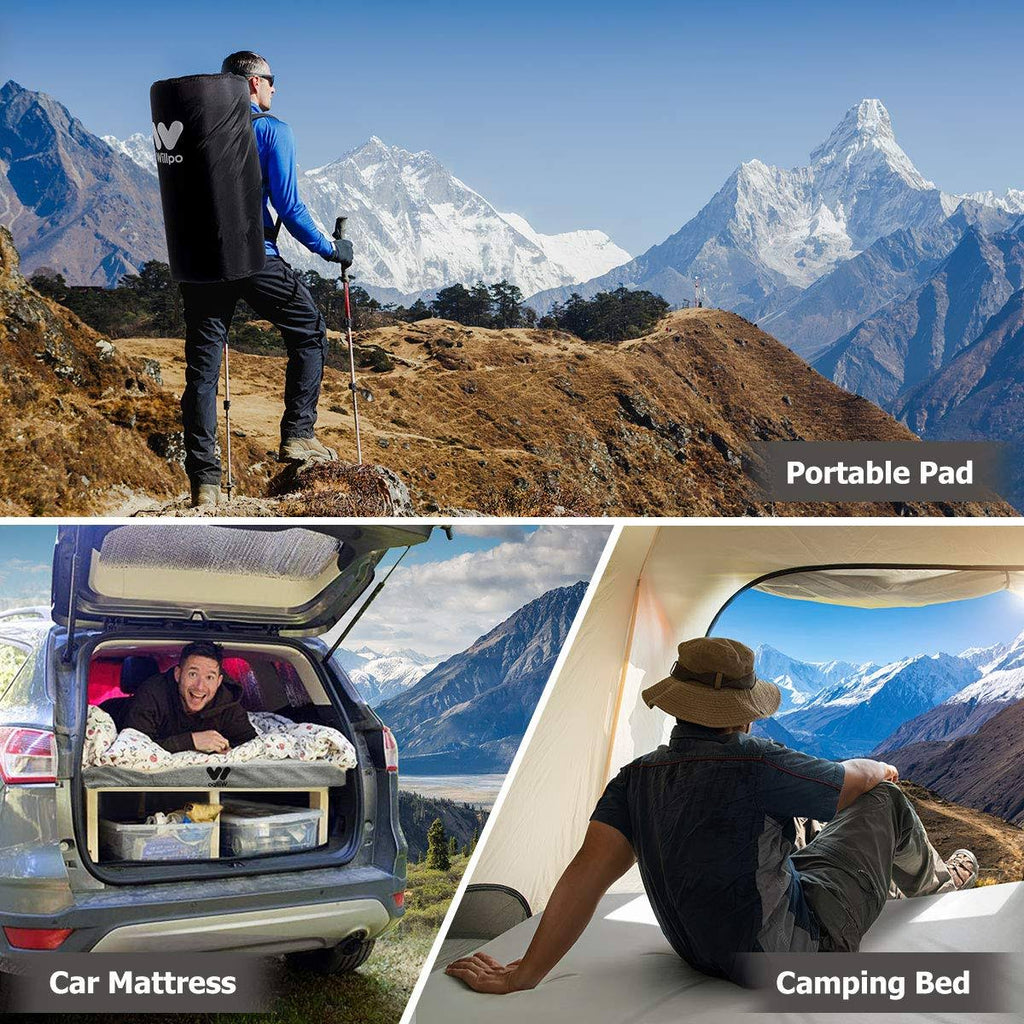 Memory Foam Car Camping Mattress Portable Sleep Pad V710