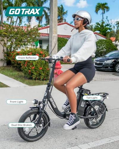 16" Folding Electric Bike with Removable Battery L561