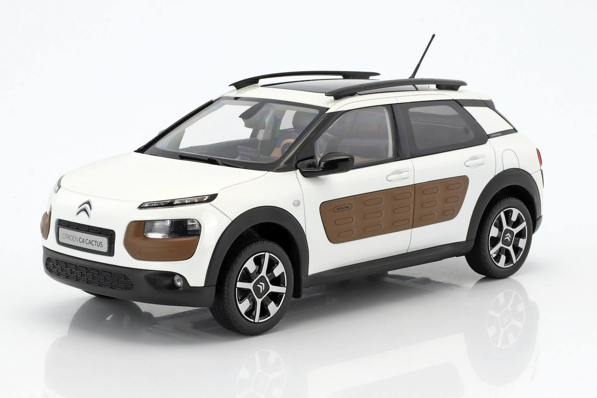 1:18 2014 Citroen C4 Cactus Diecast Model Car Pearl White M2350