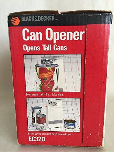 White Electric Can Opener M2958