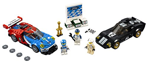 2016 GT & 1966 Ford GT40 Building Kit (366 Piece) S140643