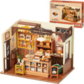 Miniature Dollhouse Kit with LED Lights A64475