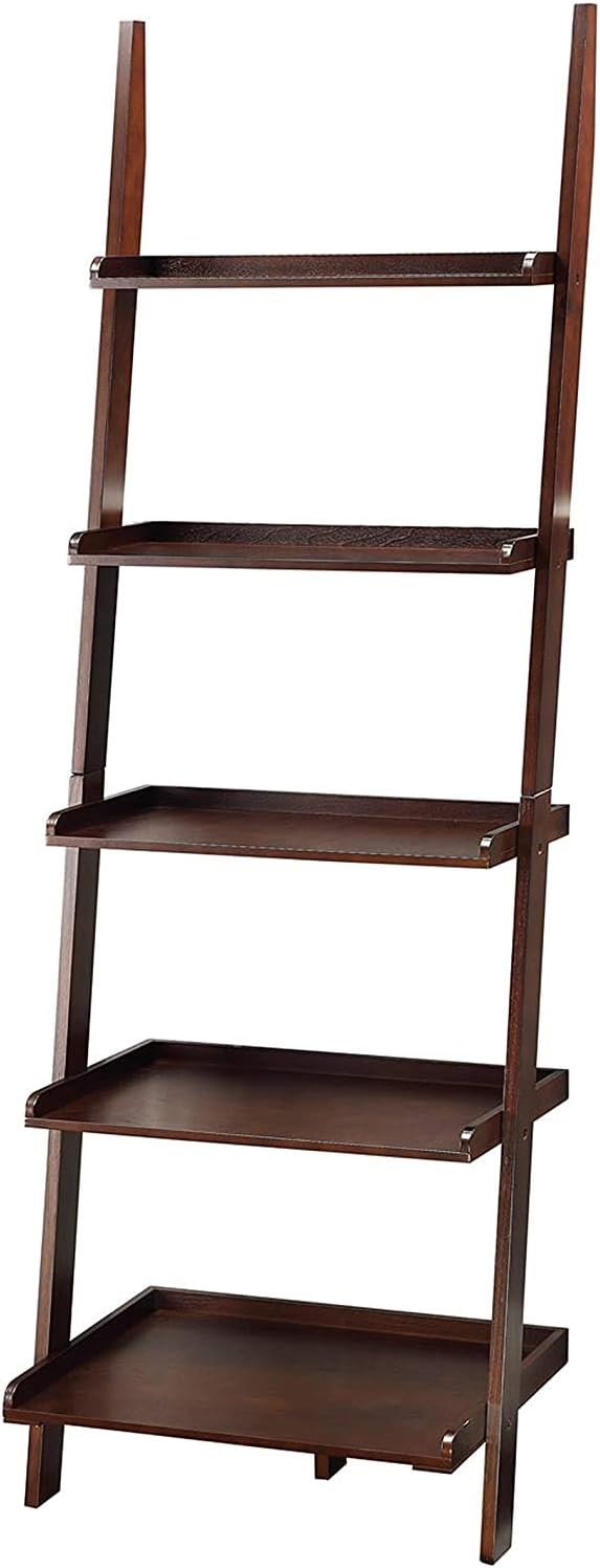 Gray Bookshelf Ladder W82908