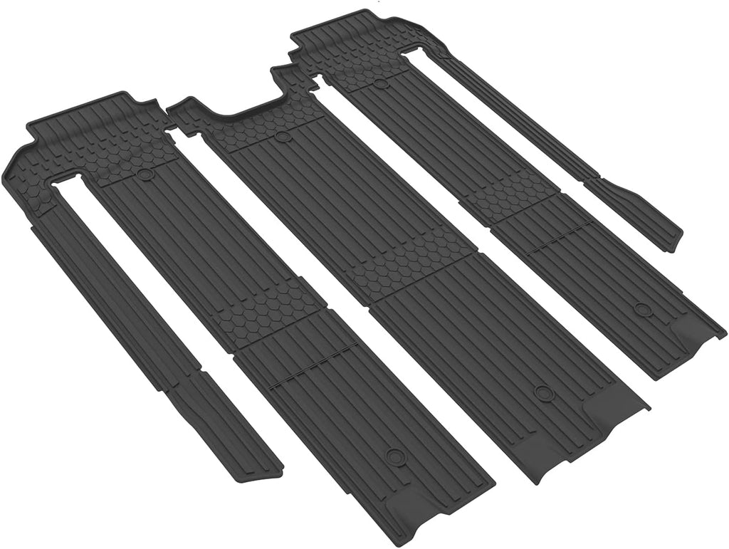 Black TPE All Weather Floor Mats I3394
