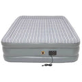 Queen Double High Airbed with Built in Pump O96198