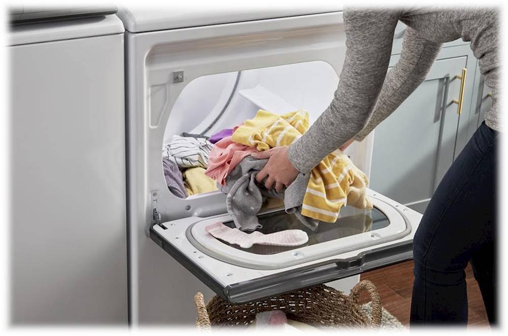 7.4 Cu. ft. Top Load Gas Dryer White Z694702