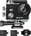 4K 16MP Waterproof Action Camera with Mounting Accessories Kit D567