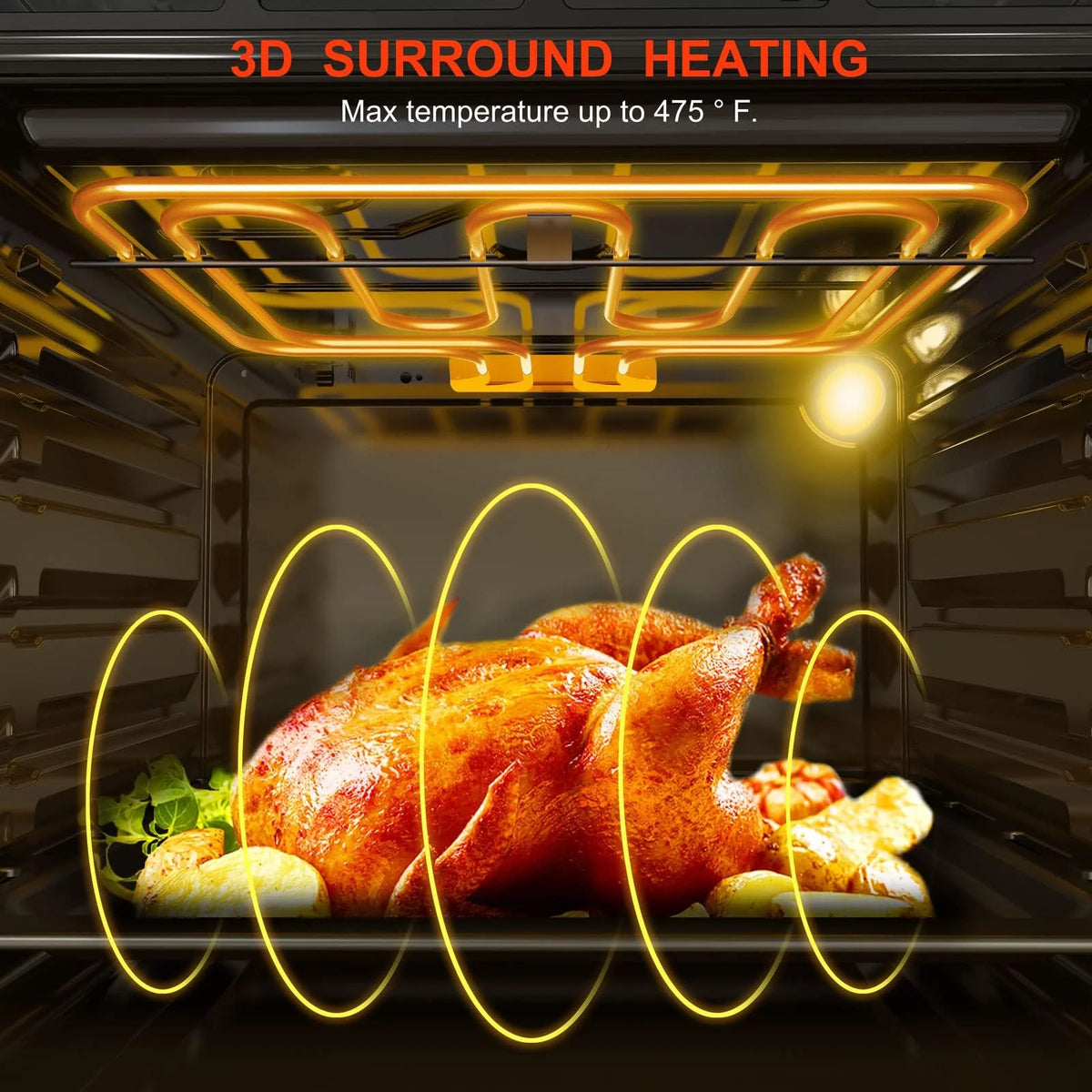 2.3 Cu.ft. 24" Single Electric Wall Oven with Stainless Steel Finish Z1798