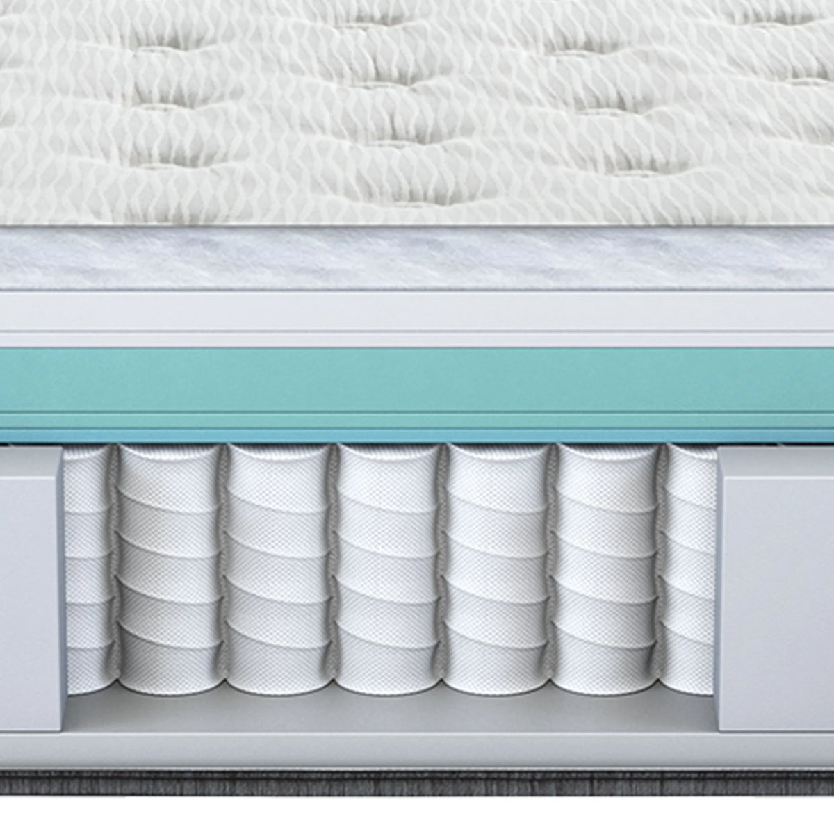 13.75 Medium Pillow Top Queen Innerspring Mattress Set M5225