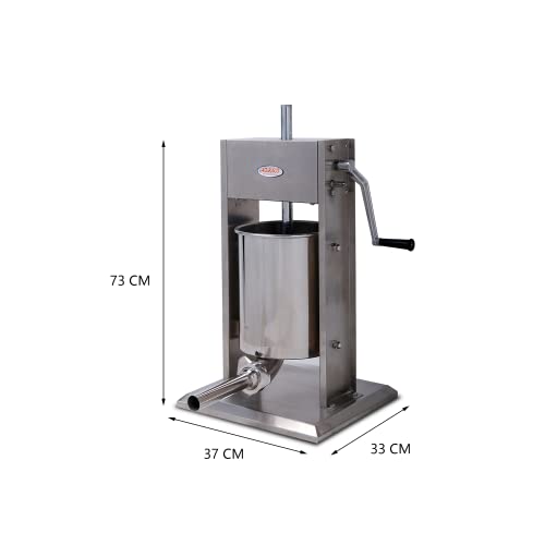 15L Sausage Stuffer with 4 Stuffing Tubes J205459