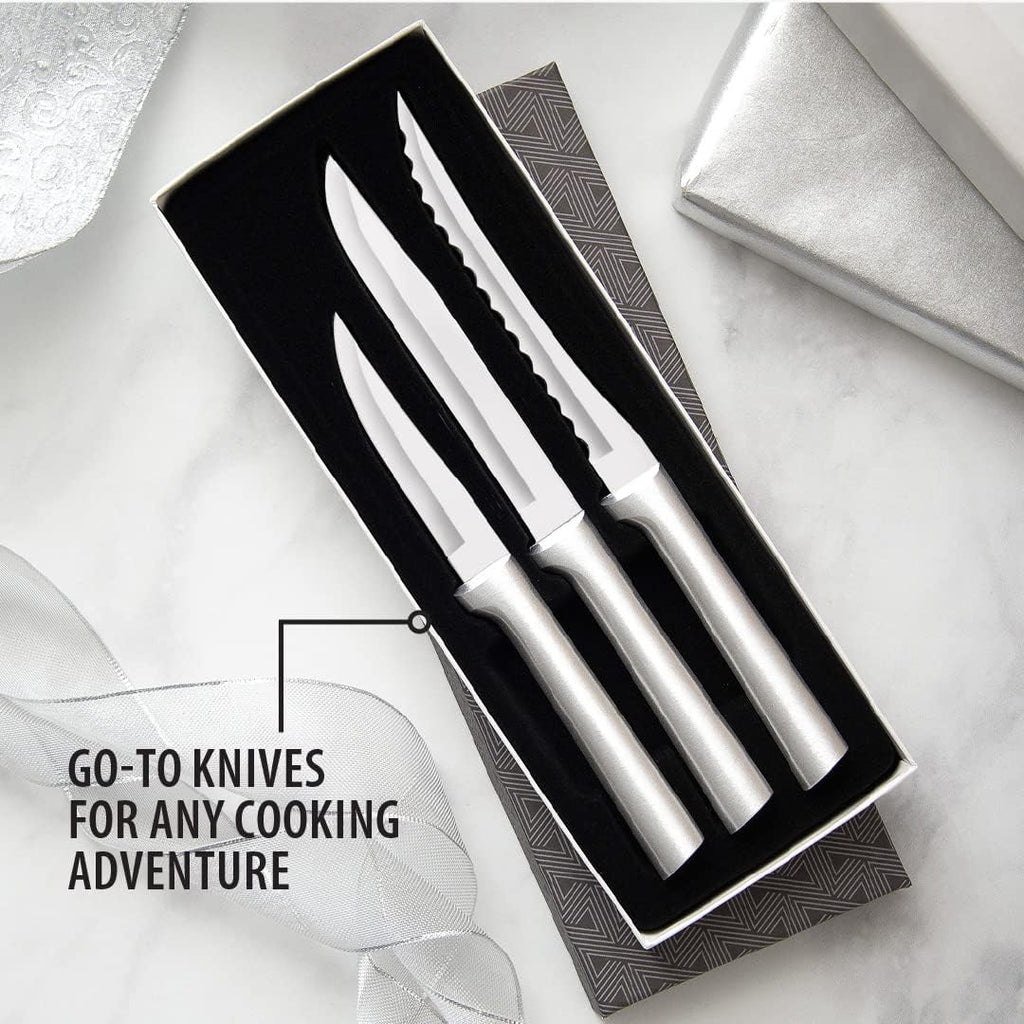3 Piece Stainless Steel Knife Set L70394