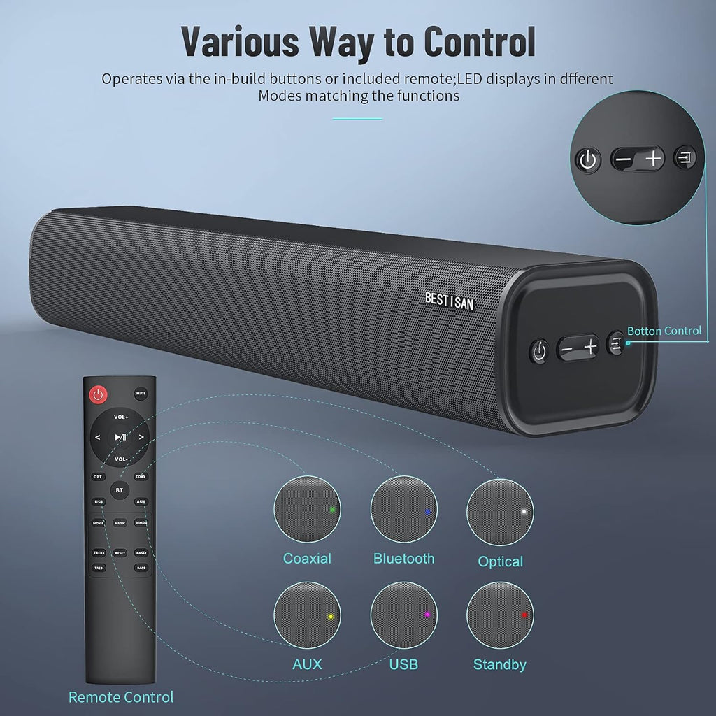 21 Inch Sound Bar with Bluetooth E49643
