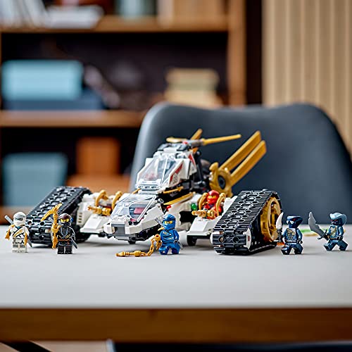 LEGO NINJAGO Ultra Sonic Raider Building Kit with Plane and Motorcycle, 7 Minifigures R415426