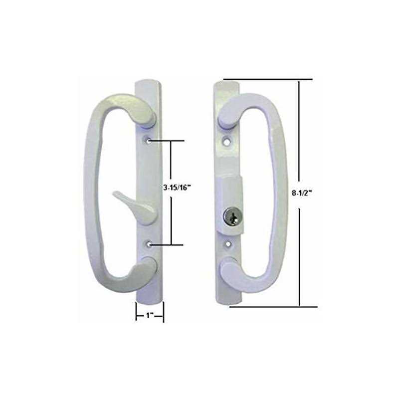 Sliding Glass Patio Door Handle Set J315