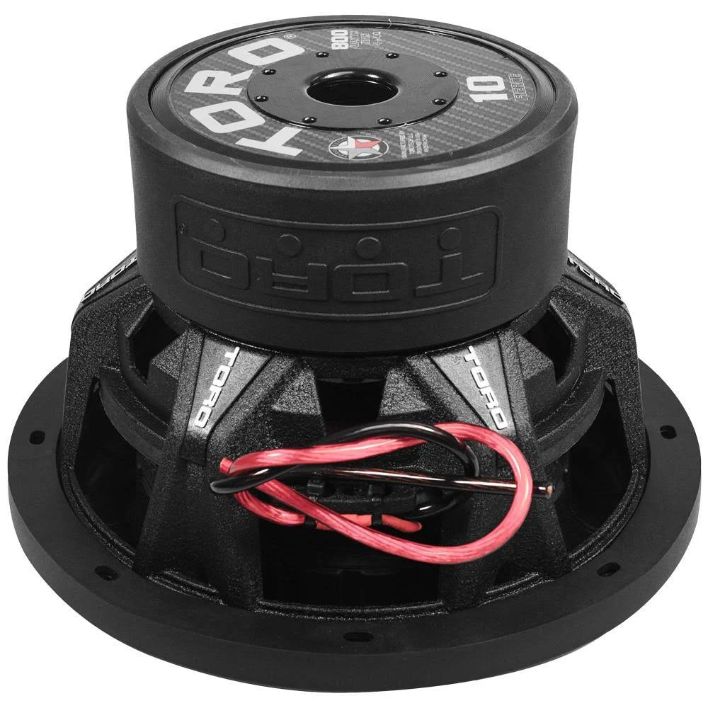 10 inch 1600W Max Dual 4 Ohm Car Subwoofer U2561