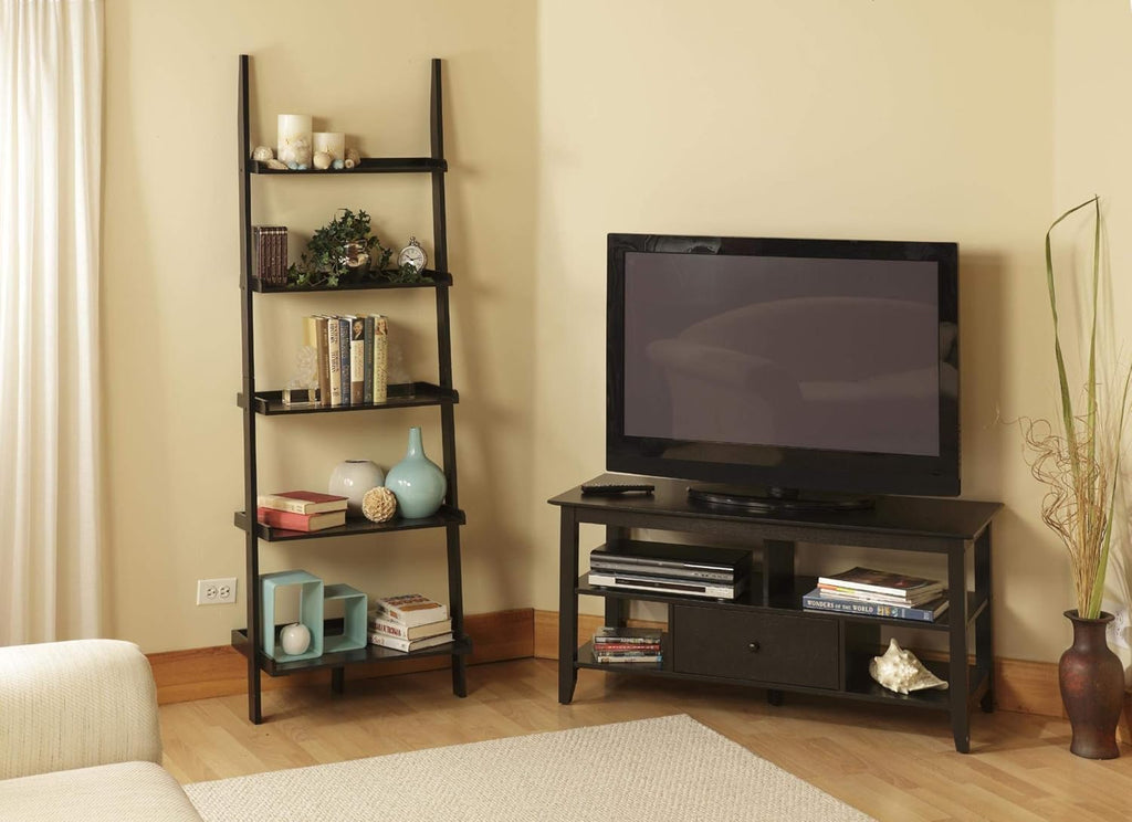 Gray Bookshelf Ladder W82908
