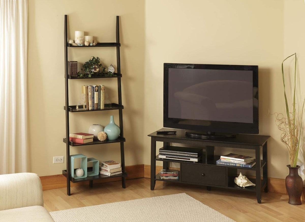 Gray Bookshelf Ladder W82908