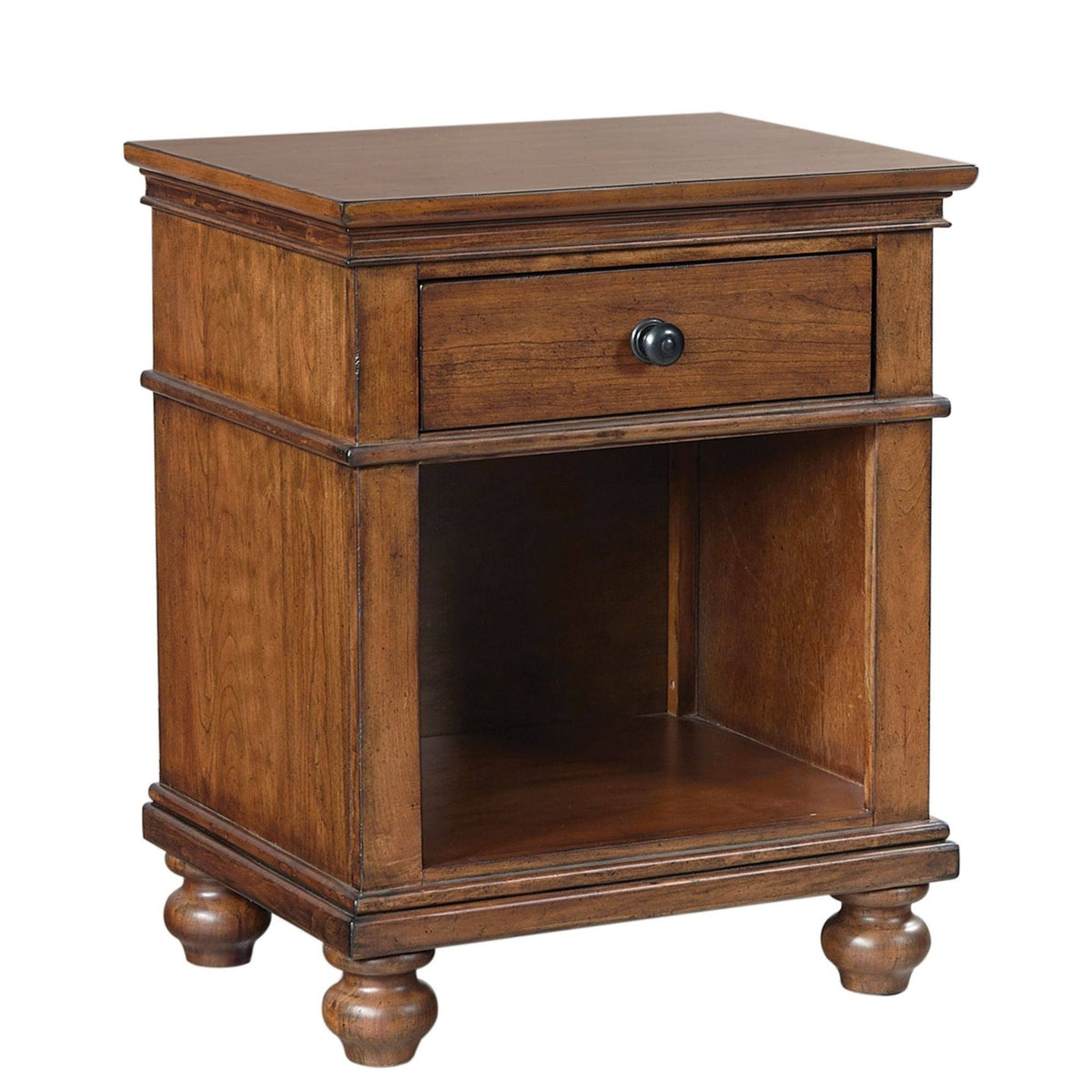 2 Drawer Nightstand in Whiskey Brown F860