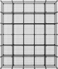 14x14 Wire Cube Storage 30-Cube Modular Shelving Unit N290543