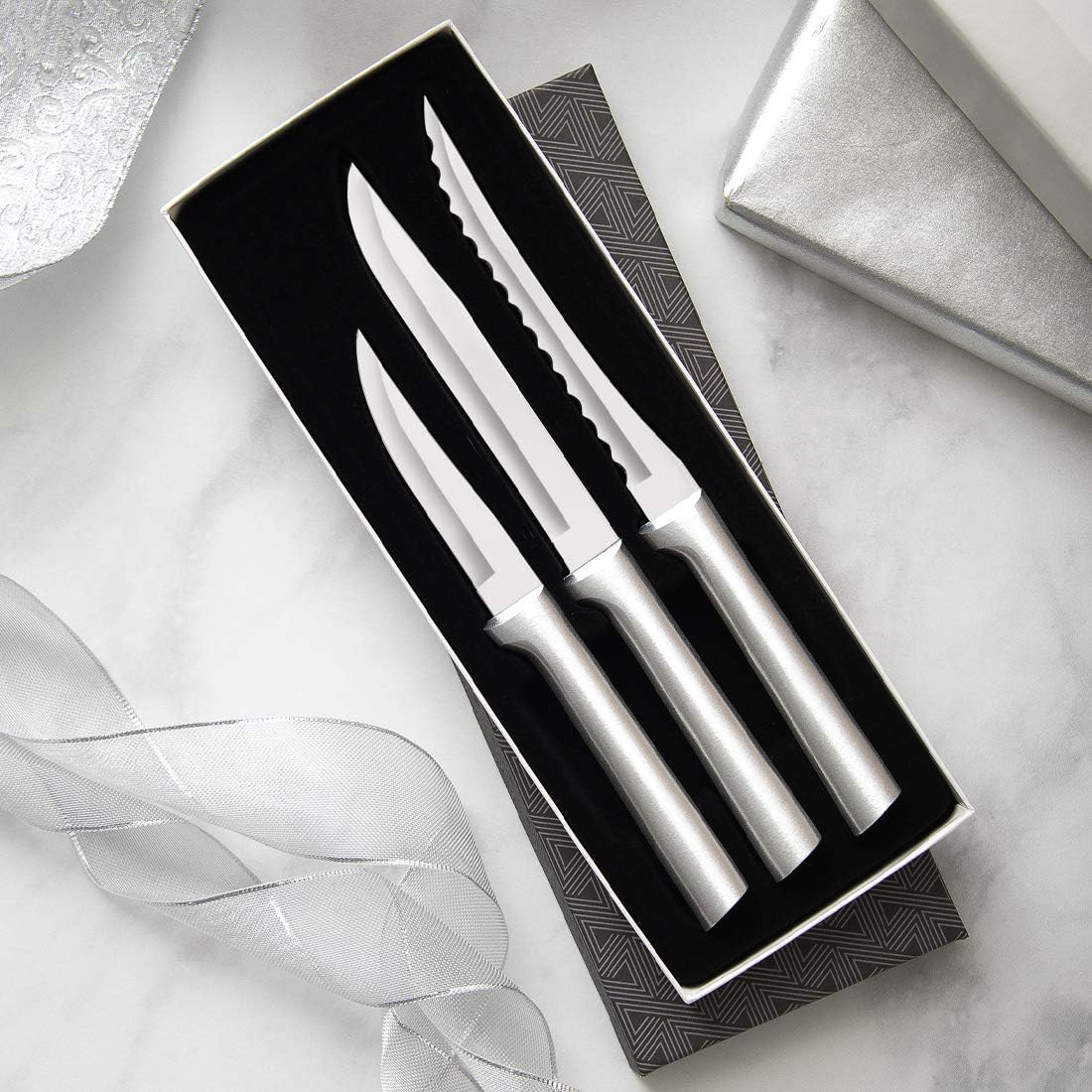 3 Piece Stainless Steel Knife Set L70394