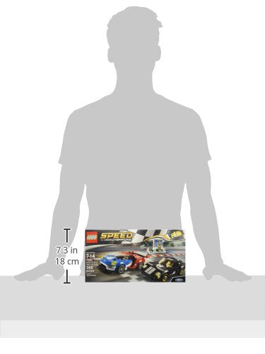 2016 GT & 1966 Ford GT40 Building Kit (366 Piece) S140643