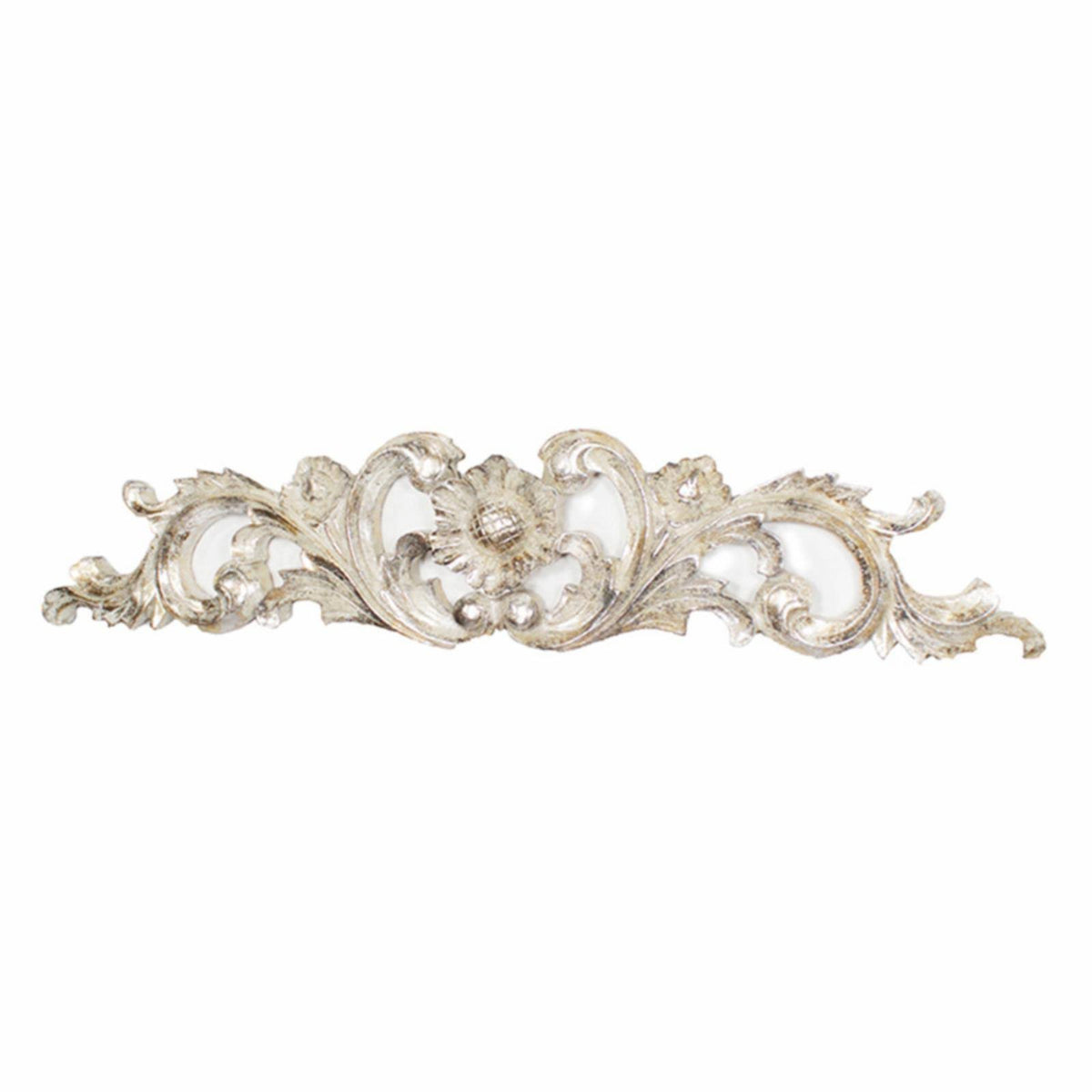 Silver Leaf Wall Plaque K2915