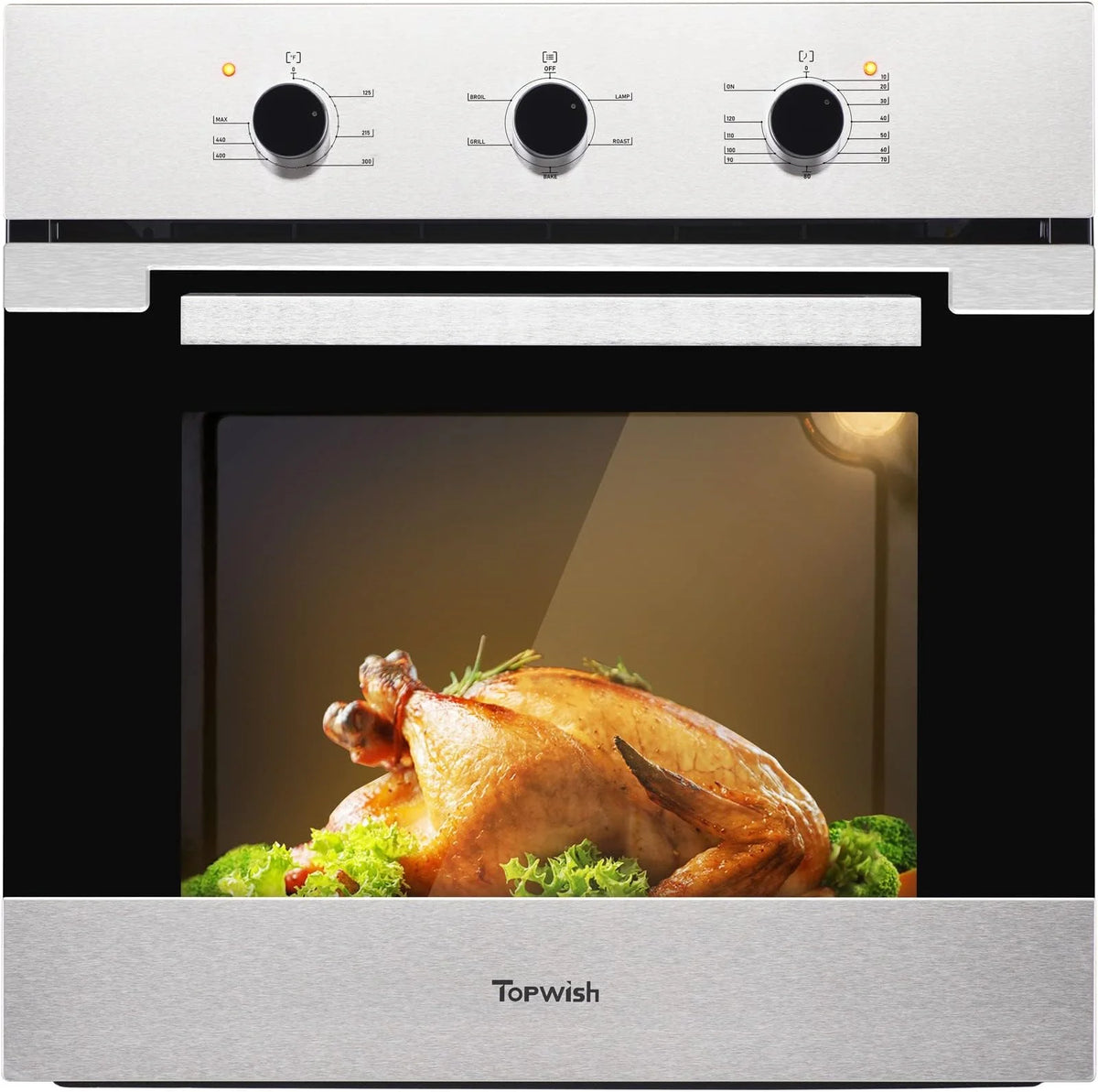2.3 Cu.ft. 24" Single Electric Wall Oven with Stainless Steel Finish Z1798