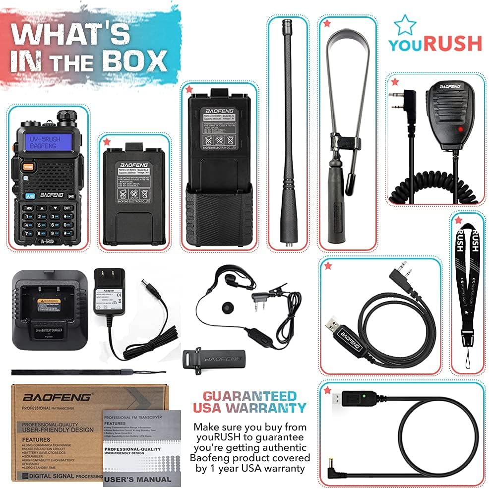 8W Two Way Radio with 3800mAh and 2800mAh Batteries W94601