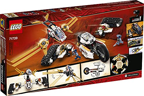 LEGO NINJAGO Ultra Sonic Raider Building Kit with Plane and Motorcycle, 7 Minifigures R415426