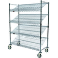 Angled Shelf Cart J29328