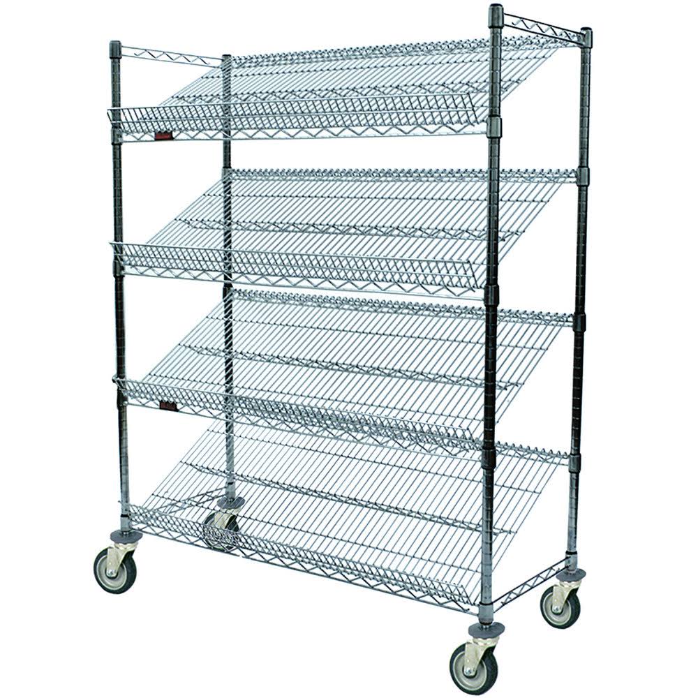 Angled Shelf Cart J29328