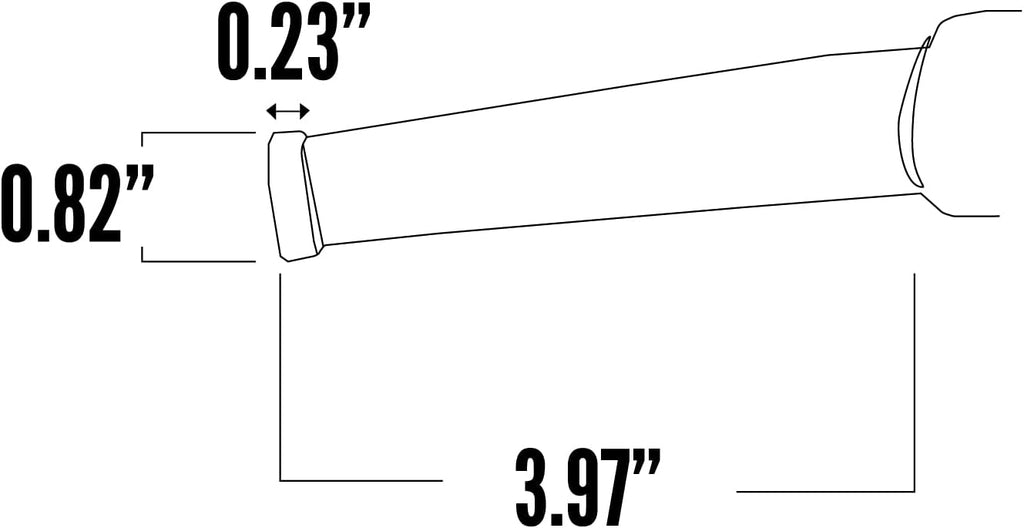 Chrome Combination Winch Bar Pack of 2 X6297