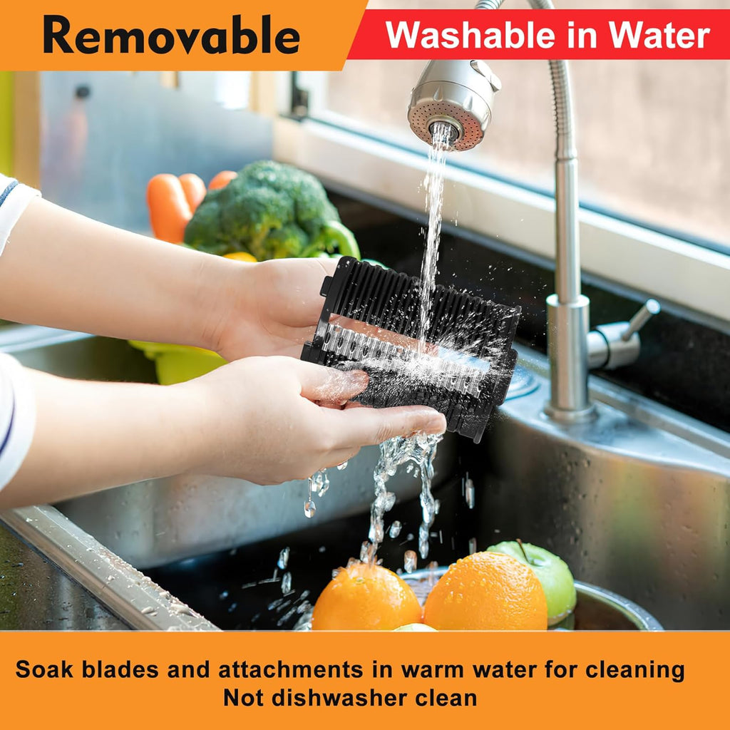 250W Electric Cheese Grater with 5 Types of Blades E1453