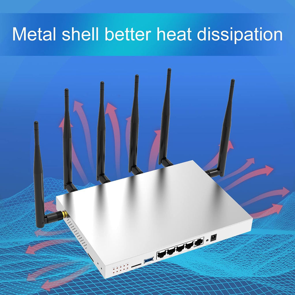 4G LTE AC1200 Dual Band Gigabit WiFi Router with SIM Card Slot USB 3.0 D279