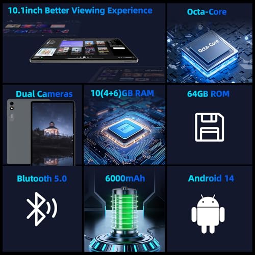 10 inch Octa Core Tablet with 1280x800 HD IPS Display E654904