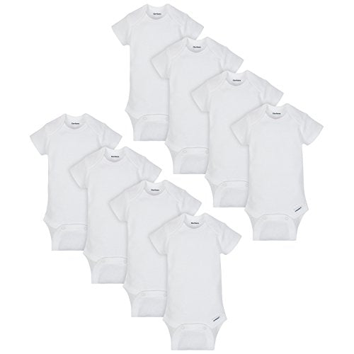8-Pack Short-Sleeve Onesies Bodysuit Bundle L881