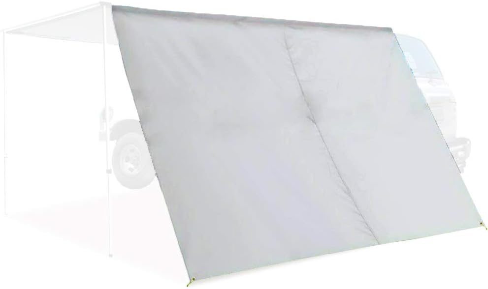Side Extension Canopy for Roof Rack Car Awning, 8.2x6.5ft Gray U482