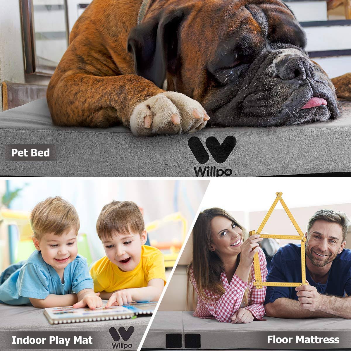 Memory Foam Car Camping Mattress Portable Sleep Pad V710