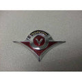 Chrome Backrest Logo Emblem for Kawasaki Vn900 Vulcan 900 Classic F1355