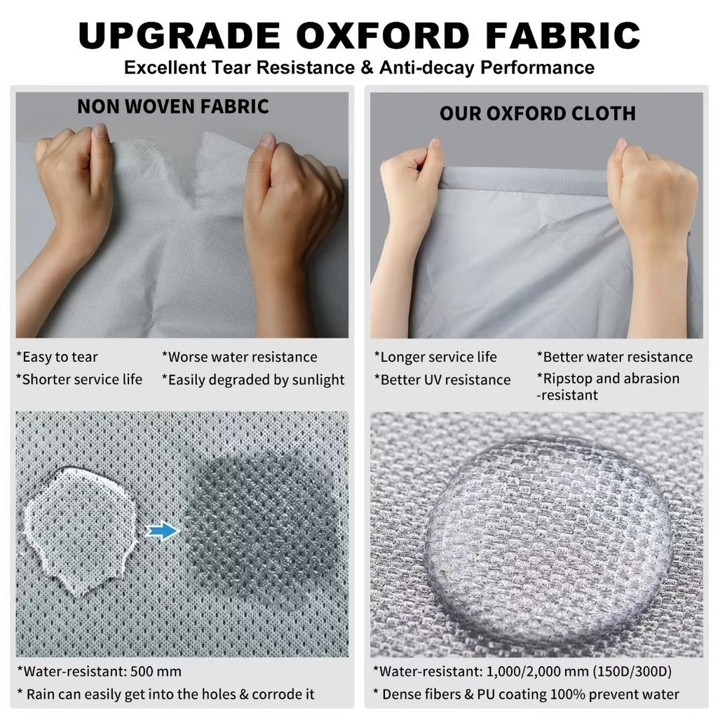 5-Layer Non-Woven Waterproof 600D Oxford Trailer Cover Y2981