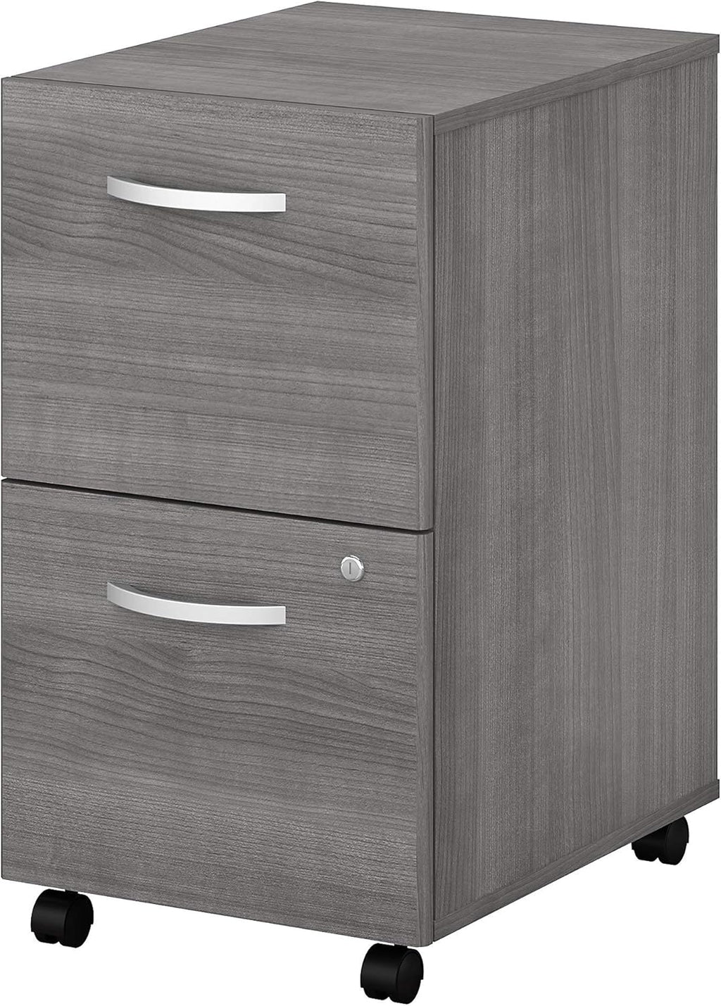2 Drawer Mobile File Cabinet in Storm Gray X97641