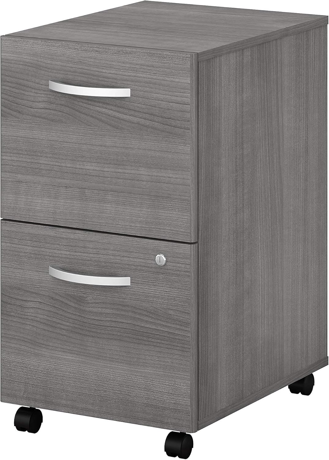 2 Drawer Mobile File Cabinet in Storm Gray X97641