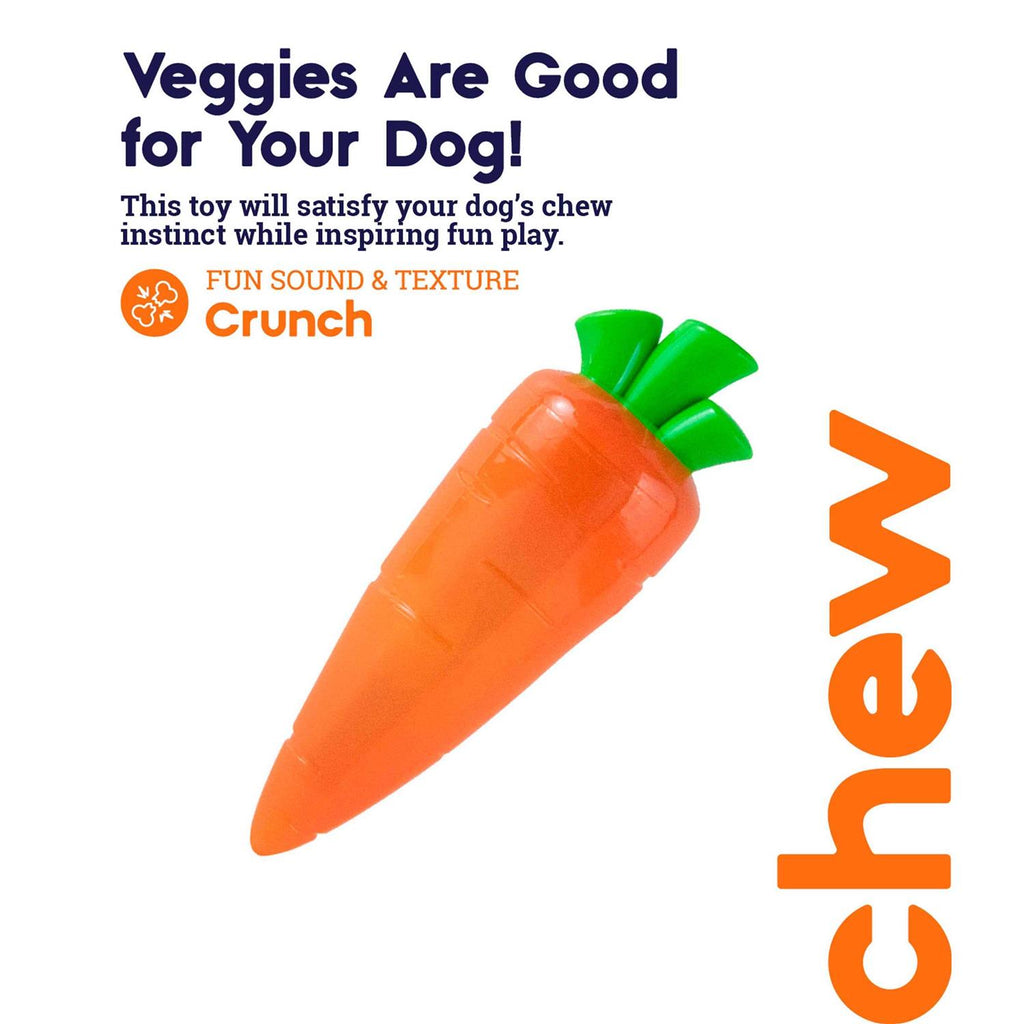 Carrot Dog Chew Toy J822