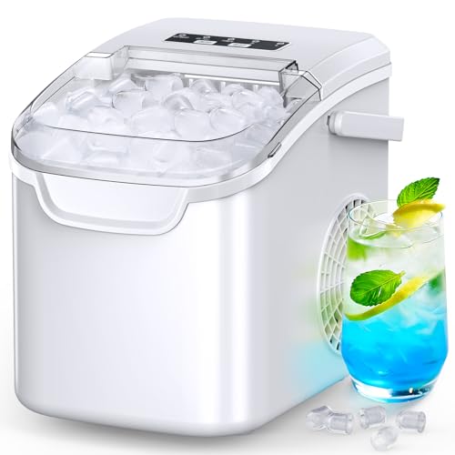 Countertop Portable Ice Maker with Ice Basket and Scoop G52778