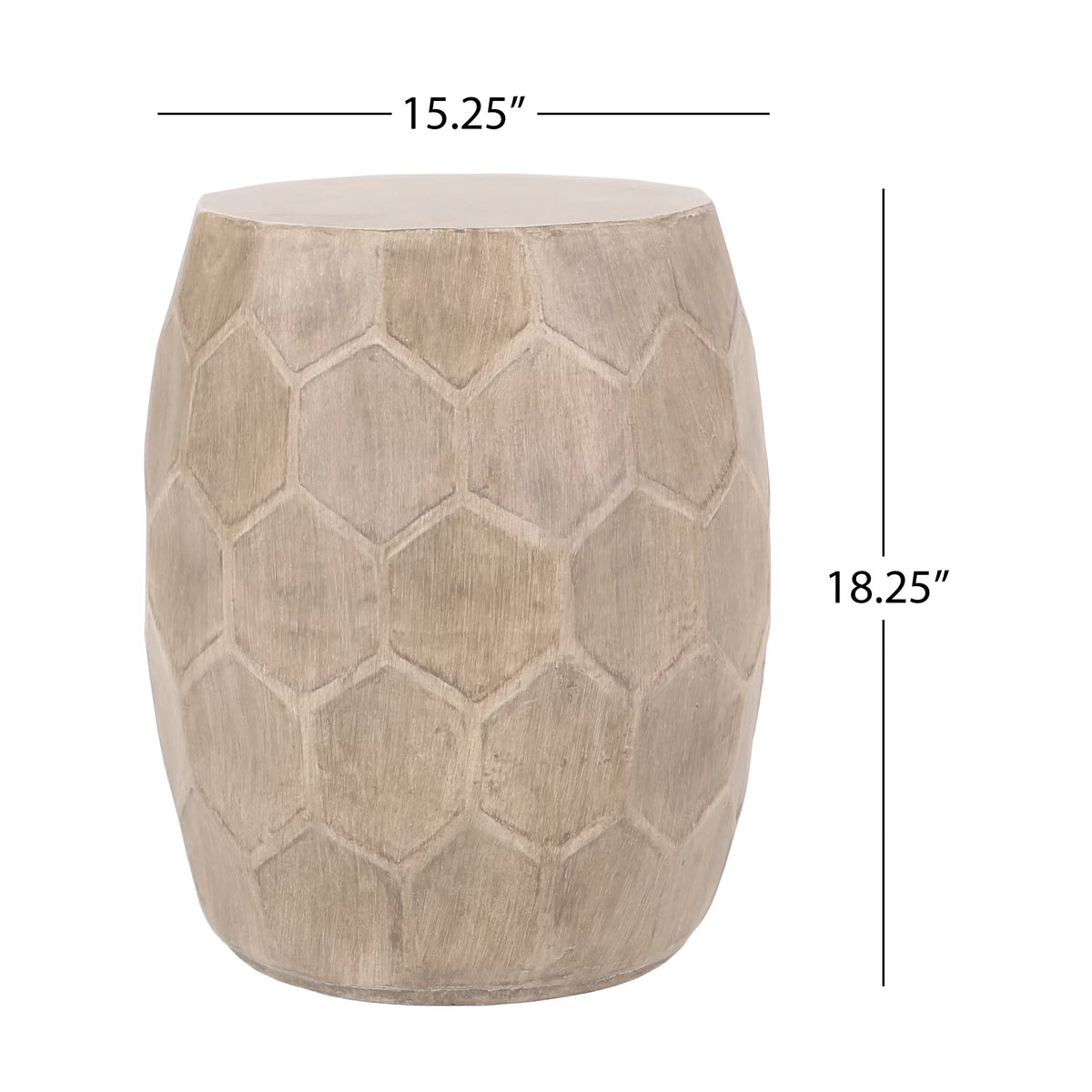 Lightweight Concrete Outdoor Side Table N1253