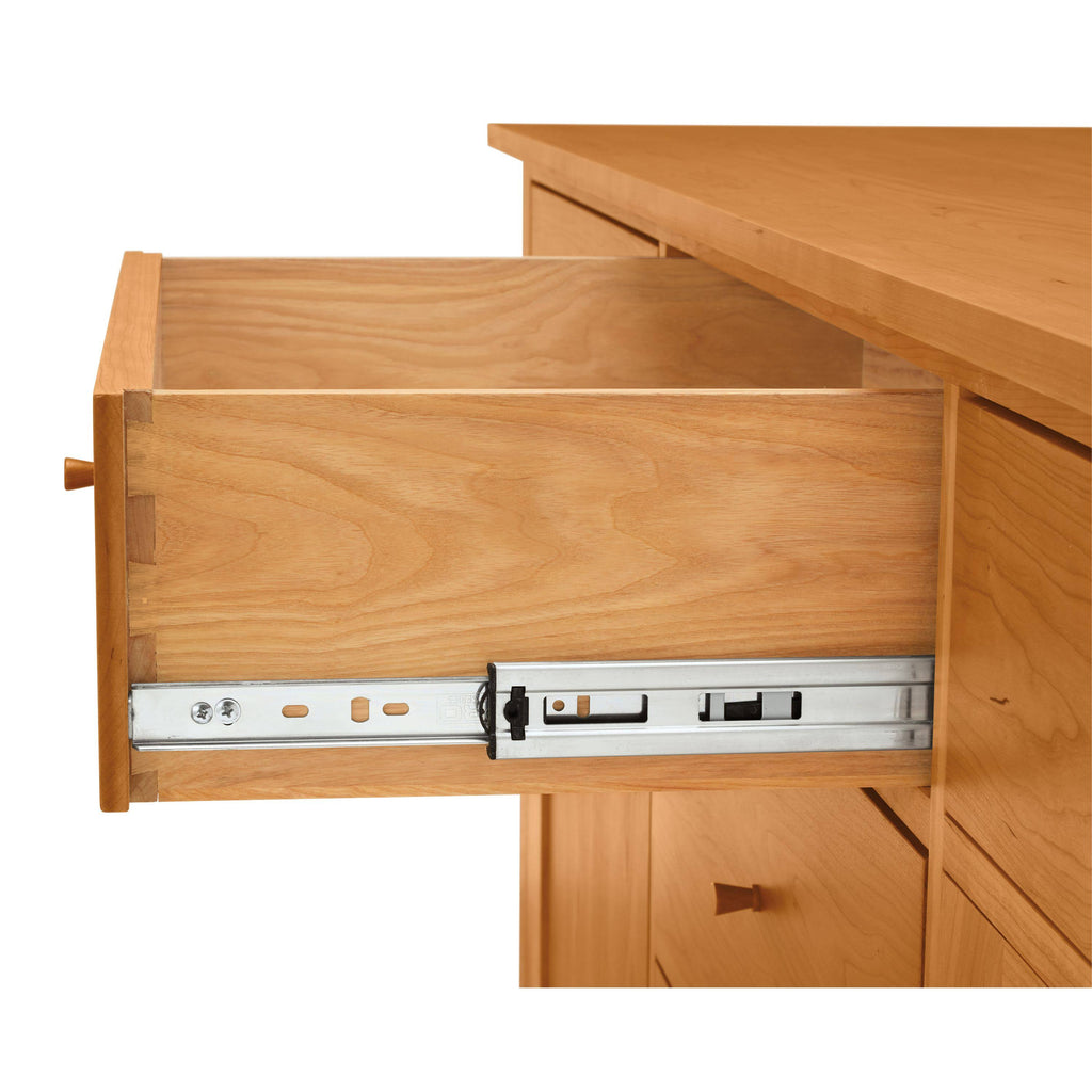 Cherry Wood Console Table with Maple Wood Knobs J3453